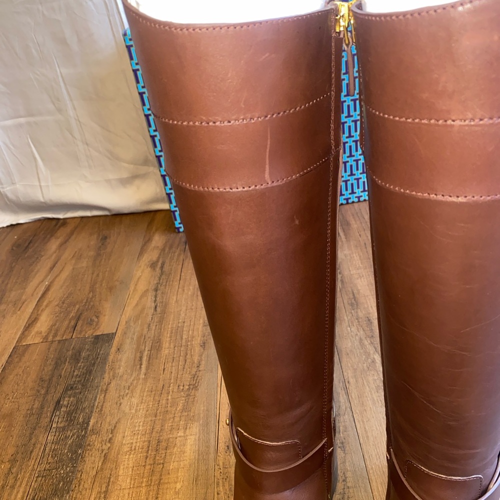 Tory Burch  Brown Patterned Boots - Picture 13 of 16